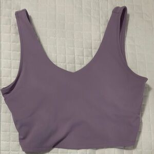 P'tula Purple Crop Top